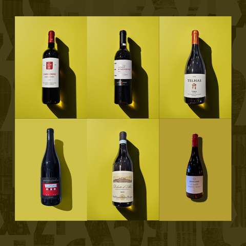 Wildcase's 6 bottle red wine giftset features six bottles of premium wine chosen from the latest Wildcase club drop