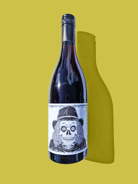 An experimental red wine made with red and white grapes that delivers floral and intense fruit flavours.