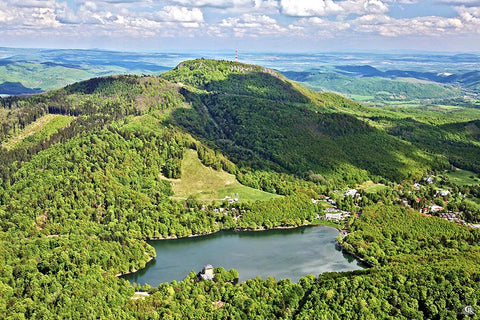 The Levice landscape is green and hilly, with cooler mountain currents moderating the warmer flatter slopes