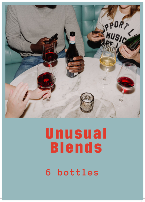 Single wine box, Unusual Blends - 6 bottles