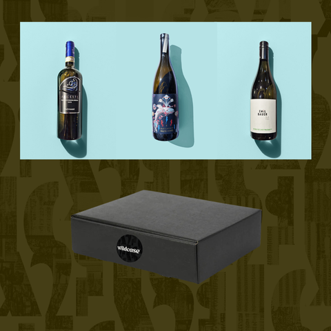 The Wildcase 3 bottle giftset (white) features three bottles of premium white wine chosen from the latest Wildcase club drop 