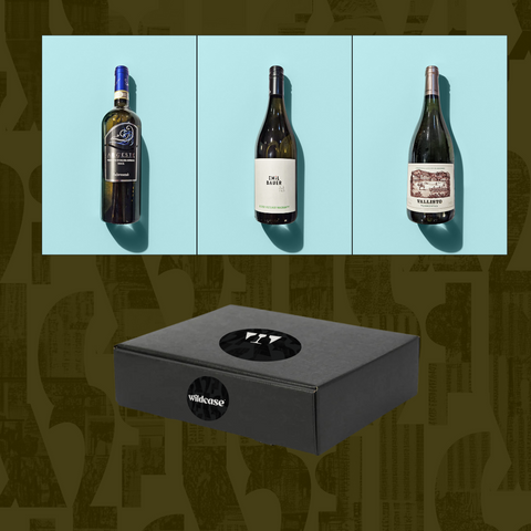 This Wildcase crowd pleaser gift set features 3 bottles of quality but lesser known white wines. 1 vermentino, 1 Roter Veltliner and 1 Torrontes