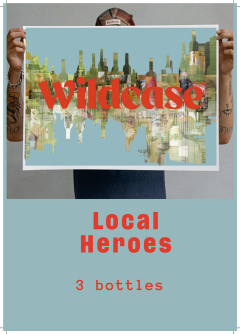 Single wine box, Local Heroes - 3 bottles